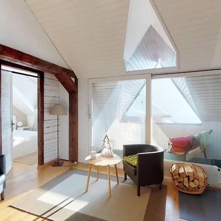 Charmant Et Lumineux Appartement Duplex A Charmey Exteriör bild