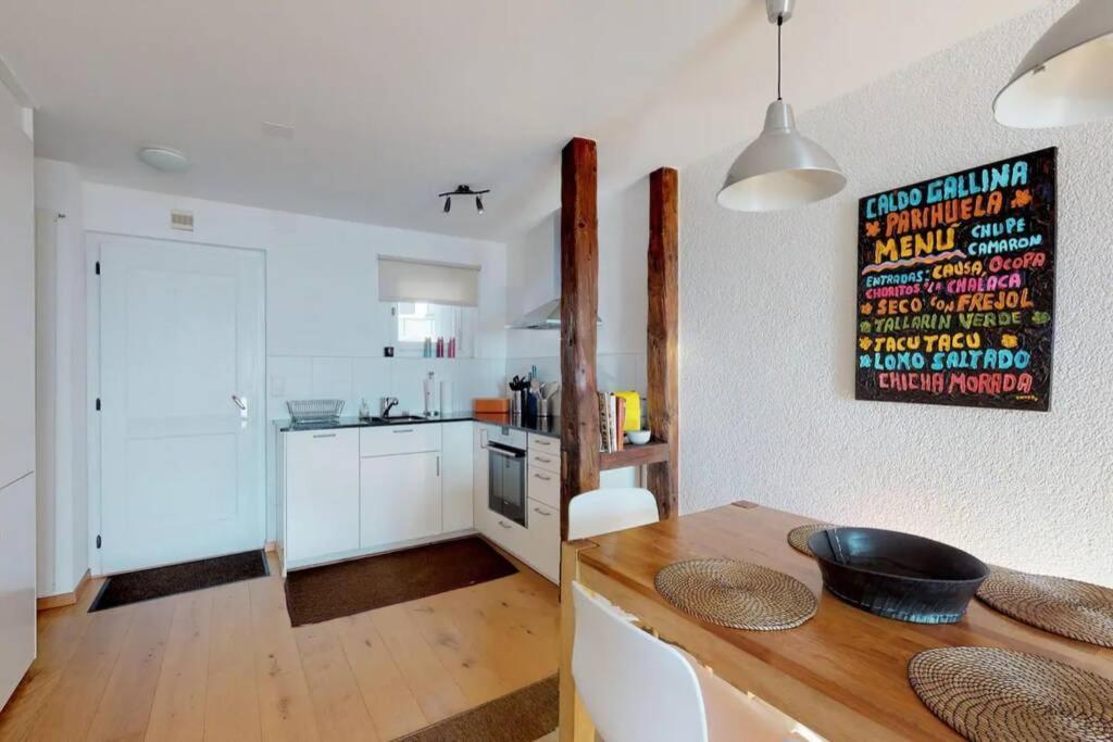 Charmant Et Lumineux Appartement Duplex A Charmey Exteriör bild
